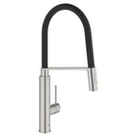 Grohe 31492DC0 Concetto Semi-pro Dual Spray Kitchen Faucet Supersteel Finish. Fixed Price $573.99.