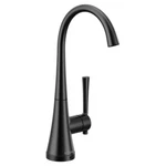 Moen S5560BL Collection One-handle High Arc Single Mount Beverage Faucet, Black. Fixed Price $184.99.