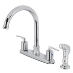 Kingston Brass FB779.SVLSP Serena 1.8 Gpm Deck Mounted Standard - Chrome. Fixed Price $139.72.