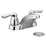 Moen 4925 Chateau Chrome Two-handle Low Arc Bathroom Faucet. Fixed Price $64.99.