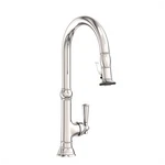 Newport Brass 2470-5183/15 Jacobean Pull-down Kitchen Faucet Polished Nickel. Fixed Price $1598.10.