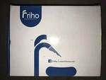 Friho Lead-free Modern Commercial Two Handle Brushed Nickel Bathroom Faucet. Fixed Price $39.99.
