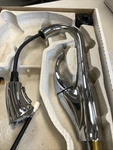 Delta Single Handle Pull Down Kitchen Faucet Chrome 9992-DST. Fixed Price $149.99.