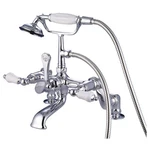 Kingston Brass CC656T Vintage Deck Mounted Clawfoot Tub Filler - Chrome. Fixed Price $864.47.