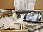 Delta 9182-CZ-PR-DST Emmeline Hole Pull Down Kitchen Faucet Champagne Bronze. Fixed Price $454.45.