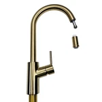 Hansgrohe 14872251 Talis S2 1.75 Gpm Pull-down Kitchen Faucet-brushed Gold Optic. Fixed Price $289.90.