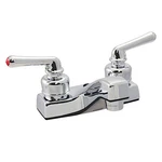 Valterra Phoenix Durapro Chrome Low-arc Lavatory Faucet Teacup Levers Handles. Fixed Price $27.48.