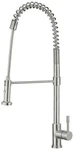 Whitehaus WHS1634-SK Waterhaus Pullout Spray Kitchen Faucet With Stainless. Fixed Price $490.00.