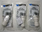 Watts 1/2" 3/8" Cts White Pex Or Copper Tube Reducing Union Adapter (lot Of 3). Fixed Price $23.70.