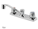 Pfister Pfirst Series 2 Handle Kitchen Faucet In Polished Chrome G135-1000 (PF-3. Fixed Price $34.95.