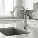 Delta 9159-DST Standard Kitchen Faucet, Chrome. Fixed Price $198.20.