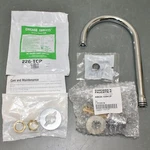 Chicago Faucets Remote Rigid/swing Gooseneck Spout 626E35ABCP, 10-3/4" H, Chrome. Fixed Price $59.95.