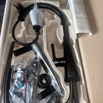 Delta 19802TZ-BL-DST Lenta Pull Down Sprayer Touch Kitchen Faucet, Matte Black. Fixed Price $294.95.