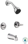 Glacier Bay Aragon Tub & Handle Shower Faucet Polished Chrome 1002 910 927. Fixed Price $29.88.