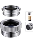 Mg-swivel Faucet Adapter-b 55/64 Ghtm 3/4" W/ Aerator Mingor Style Chrome & Key. Fixed Price $10.99.