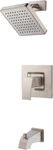 Pfister LG89-7DFK Kenzo Brushed Nickel 1-HANDLE Shower Faucet. Fixed Price $289.99.