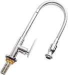 Inchant Outdoor Kitchen Sink Faucet - 360 Rotatable Single Hole Handle. Fixed Price $31.50.