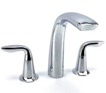 Kohler K-T5323-4-CP Refinia 2-HANDLE Deck-mounted Roman Tub Faucet Trim Chrome. Fixed Price $69.95.