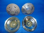 (4) Vintage Coachmen Camper Trailer Hubcaps.. Fixed Price $25.00.
