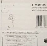 Delta T17T497-SS Cassidy Tempassure 2.5 Gpm Tub & Shower Faucet Stainless. Fixed Price $449.99.