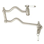 Kingston Brass KS210.BPL Bel-air 3.8 Gpm Hole Wall Mounted Pot Nickel. Fixed Price $412.72.