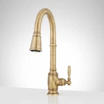 Signature Hardware SHXCFN107AGBR Finnian 1.75 Gpm Pull-down Kitchen Faucet, Aged. Fixed Price $226.80.