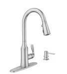 Moen Cadia 87869SRS Pull Down Kitchen Faucet,spot Resist Stainless *new*. Fixed Price $131.99.