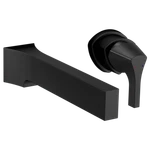 Delta Zura Wall-mount Bathroom Faucet Trim Matte Black-certified Refurbished. Fixed Price $374.33.