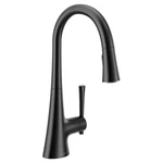 Moen 9126BL Kurv Single Handle Pull Down Kitchen Faucet Matte Black. Fixed Price $819.77.