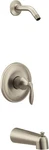 Moen UT2133NHBN Eva Brushed Nickel M-core Tub Shower Trim Kit No Head New. Fixed Price $168.85.