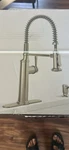 Kohler Sous Single-handle Semi-professional Kitchen Sink Faucet Stainless Stee. Fixed Price $159.00.