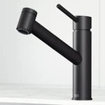 Vigo VG02021 Branson 1.8 Gpm 9" Hole Pull Out Kitchen Faucet - Black. Fixed Price $159.90.