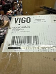 Vigo VG08019 Bowery 58" 4-JET Thermostatic Shower Panel Black. Fixed Price $375.00.