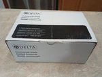 Genuine Delta Commercial 2-HANDLE 8" Wallmount Service Sink Faucet, Rough Chrome. Fixed Price $89.99.