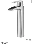 Vinnova 108112-BAF-PC Ciara Single-lever Vessel, Polished Chrome. Fixed Price $69.69.