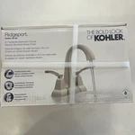 New Kohler Ridgeport 4IN Centerset Bathroom Faucet R30997-4D-BN Brushed Nickel. Fixed Price $42.50.