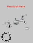 Moen T6105BN Kingsley Two Handle Bathroom Faucet - Brushed Nickel. Fixed Price $200.00.
