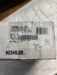 Kohler Forte K-T10360-4-CP Chrome Sculpted Handle Volume Control #(3C01). Fixed Price $50.00.