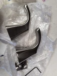 Delta H252SS 2-PACK Faucet Handles, Stainless Steel Small Scratch. Fixed Price $18.00.