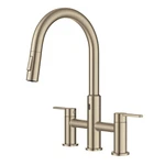 Kraus KSF-3122 Oletto Touchless 1.8 Gpm Bridge Pull Down Kitchen Spot Free. Fixed Price $539.95.