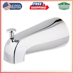 5-3/8 Inch Nose Diverter Tub Spout, 1/2 Ips Connection, Chrome Finish, 1508. Fixed Price $15.20.