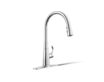 Kohler 596-VS Simplice Pull-down Kitchen Faucet Vibrant Stainless Steel Finish. Fixed Price $189.99.