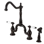 Kingston Brass KS775.PLBS English Country 1.8 Gpm Bridge Kitchen. Fixed Price $875.22.
