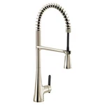 Moen S5235NL Sinema Pre-rinse Spring Pulldown 1-HANDLE Kitchen Faucet Po. Fixed Price $1091.62.