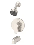 Symmons S-6702-1.5-STN Identity Single-handle Faucet W/ Diverter, Satin Nickel. Fixed Price $196.01.