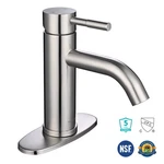 Aquaterior Single Handle Deck-mount Vessel Faucet Bathroom Vanity Tap Closeout. Fixed Price $49.99.