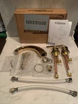 Kingston Brass Magellan Deck Mounted Roman Tub Filler Model: KB362. Fixed Price $130.00.