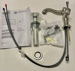 Delta Cassidy 597LF-SSMPU Brilliance Stainless Bathroom Basin Faucet New. Fixed Price $224.83.