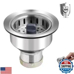 Hygie Rinse Stainless Steel Kitchen Sink Drain Strainer Compatible With Moen,. Fixed Price $20.00.