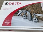 Delta 4530-212 Two Handle Mini-widespread Lavatory Faucet New Original Box. Fixed Price $349.00.